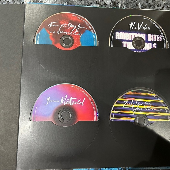 🎶Rare Vintage U2 20th Anniversary Achtung Baby DVD, Artwork and Book Collection - Picture 5 of 15